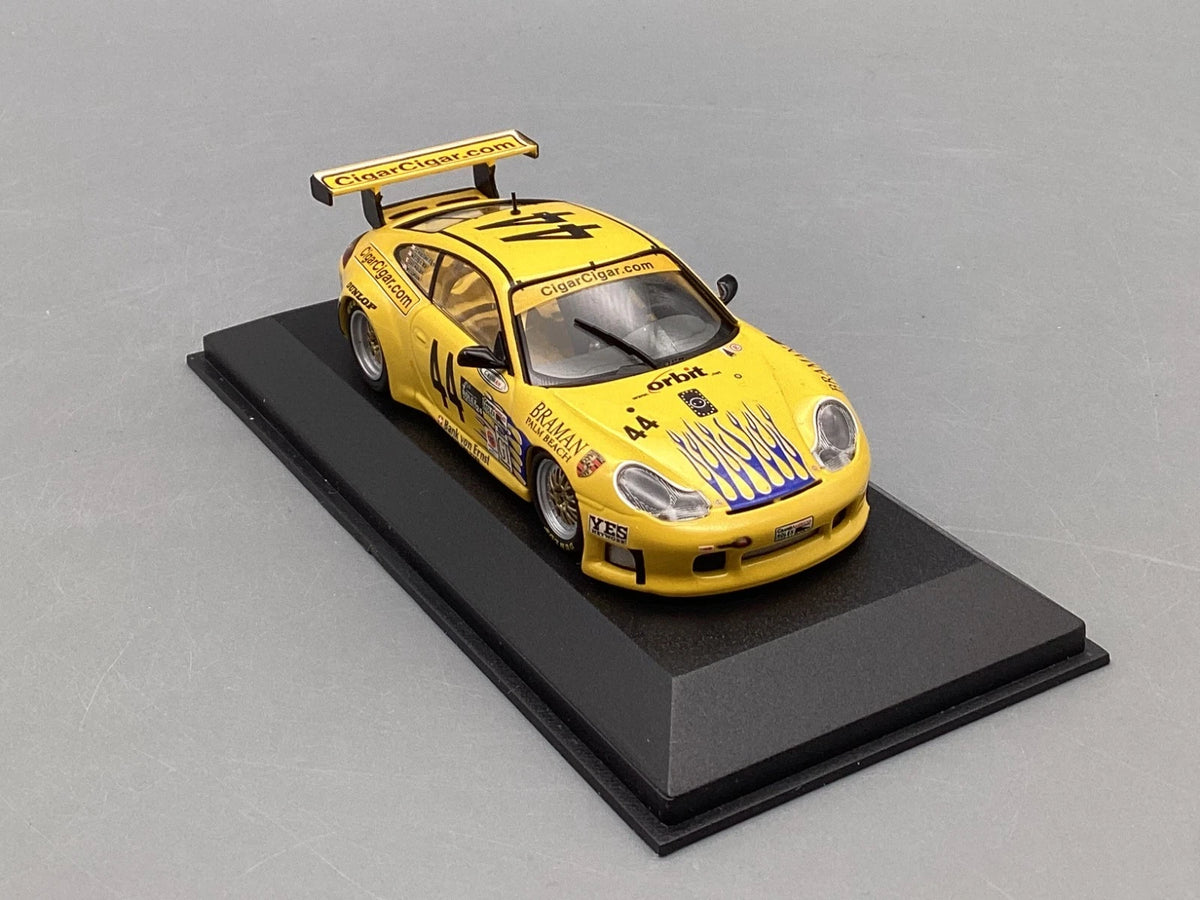 Modellautos 1:43 Minichamps Porsche 911 GTR3R Daytona 2002 #44 mit OVP