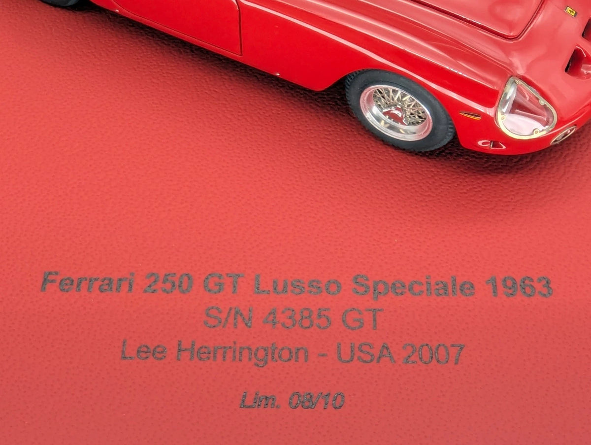 Modellautos 1:43 BBR Ferrari 250 GT Lusso Speciale 2007 S/N 4385GT Ltd 08/10 OVP