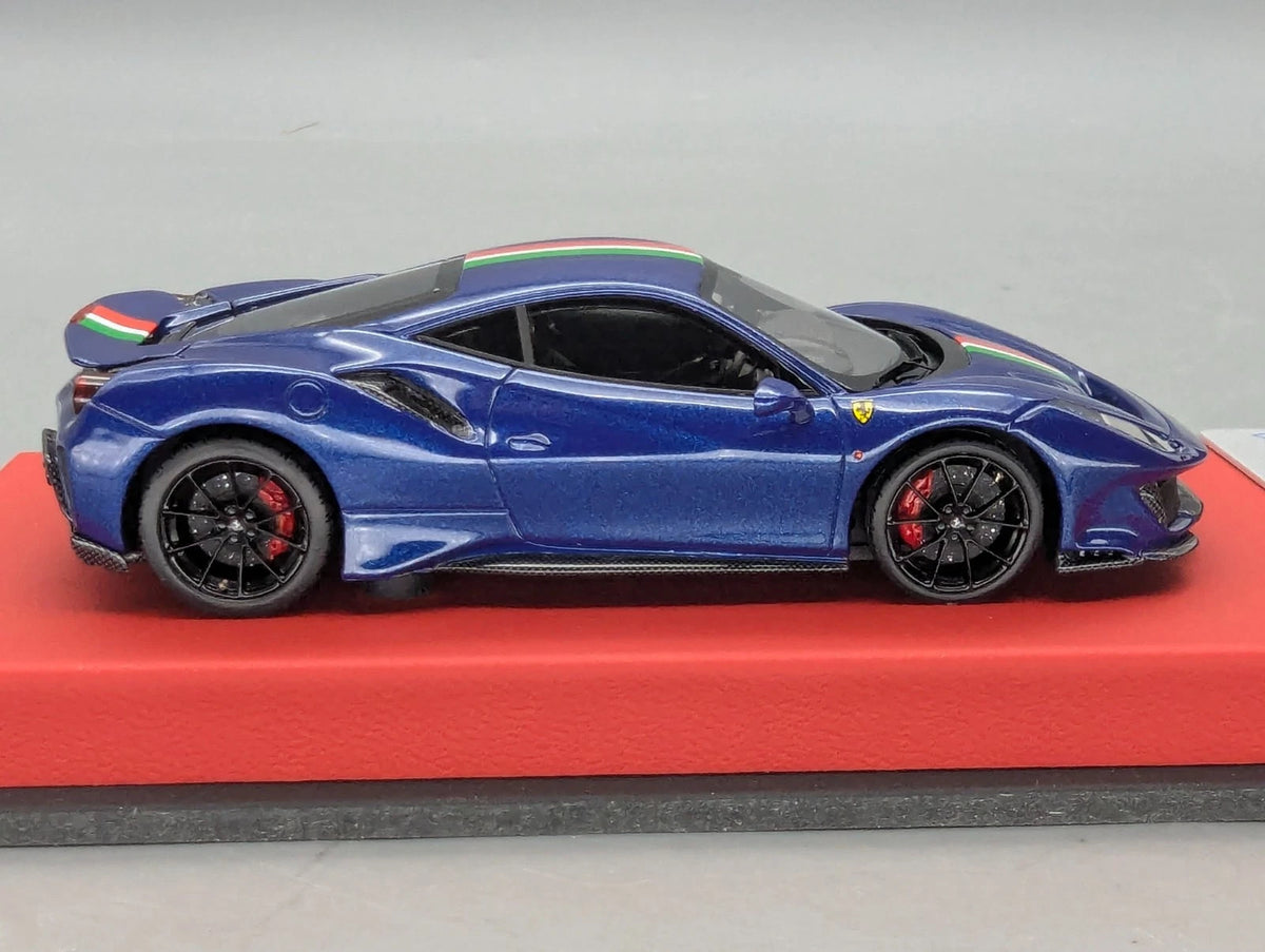 Modellautos 1:43 BBR Concept43 Ferrari 488 Pista RHD Blu TdF 2019 Ltd 7/20 OVP