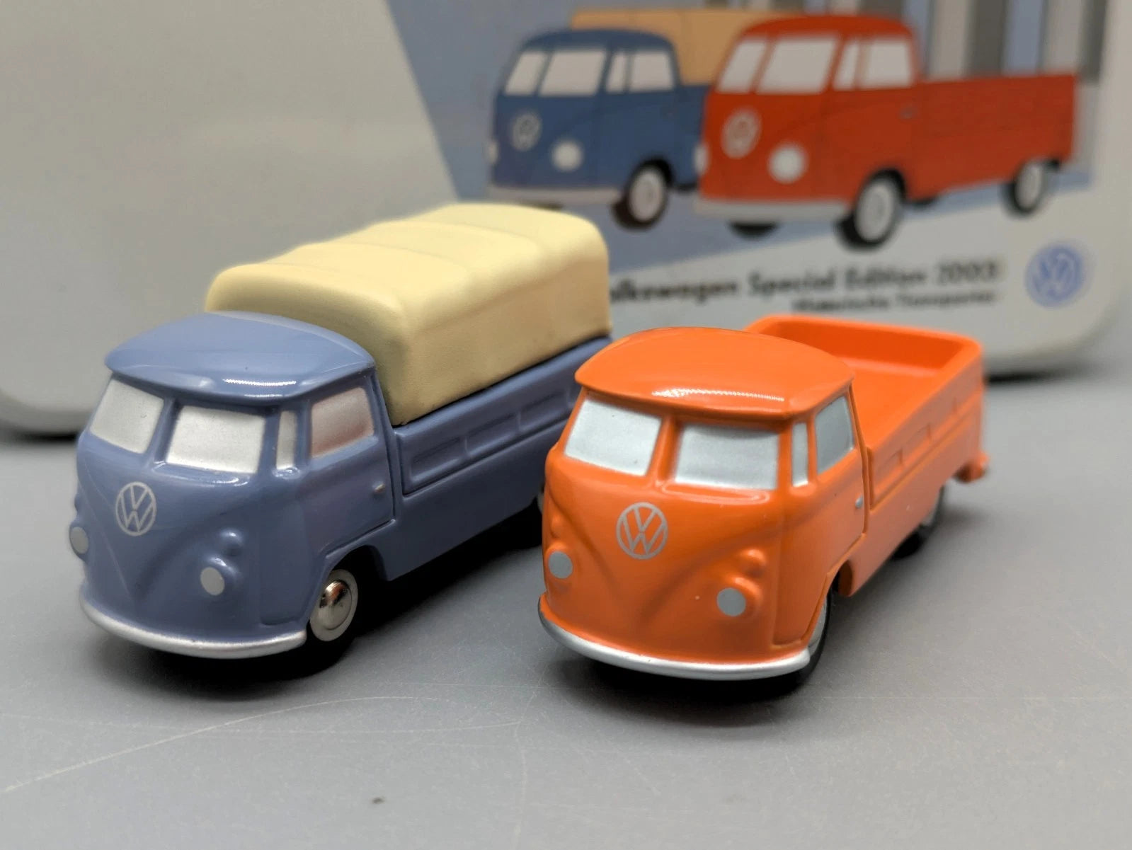Modellautos 1:90 Schuco Piccolo-Set Volkswagen Historische Transporter 2-tlg OVP