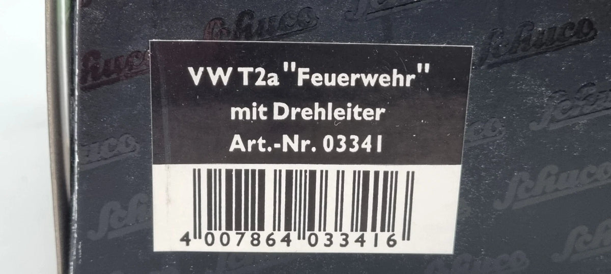 Transporter Modelle 1:43 Schuco 03341 VW T2a Feuerwehr Drehleiter OVP
