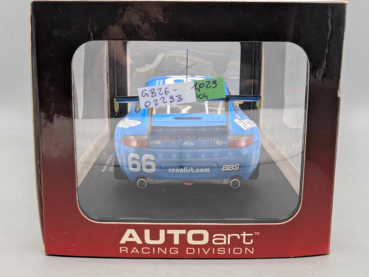 Modellautos 1:18 Autoart Porsche 911 GT3 R 24h Daytona 2002 WINNER  #66 mit OVP