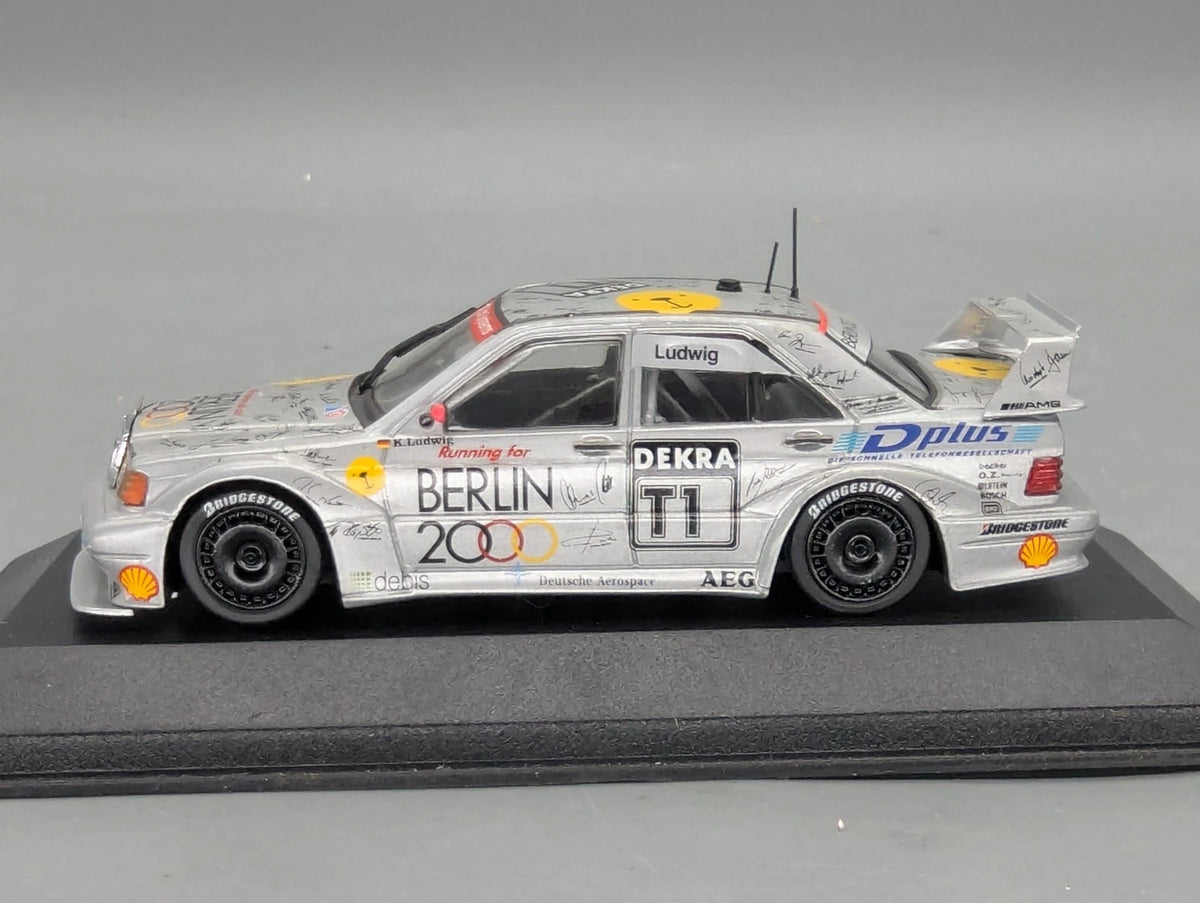 Modellautos 1:43 Minichamps Mercedes‑Benz 190 E Evo 2 DTM 1993 #1 Ludwig OVP