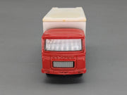 Modellautos 1:100 Majorette 214 Saviem Container + Original Majorette Vitrine