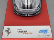 Modellautos 1:43 BBR Concept43 Ferrari 488 Pista RHD 2019 Grigio Ltd 01/20 OVP