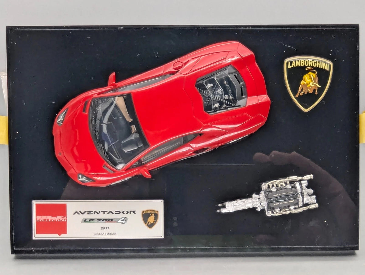 Eidolon Make Up 1:43 Lamborghini Aventador LP700-4 2011 Engine Set Rot mit OVP