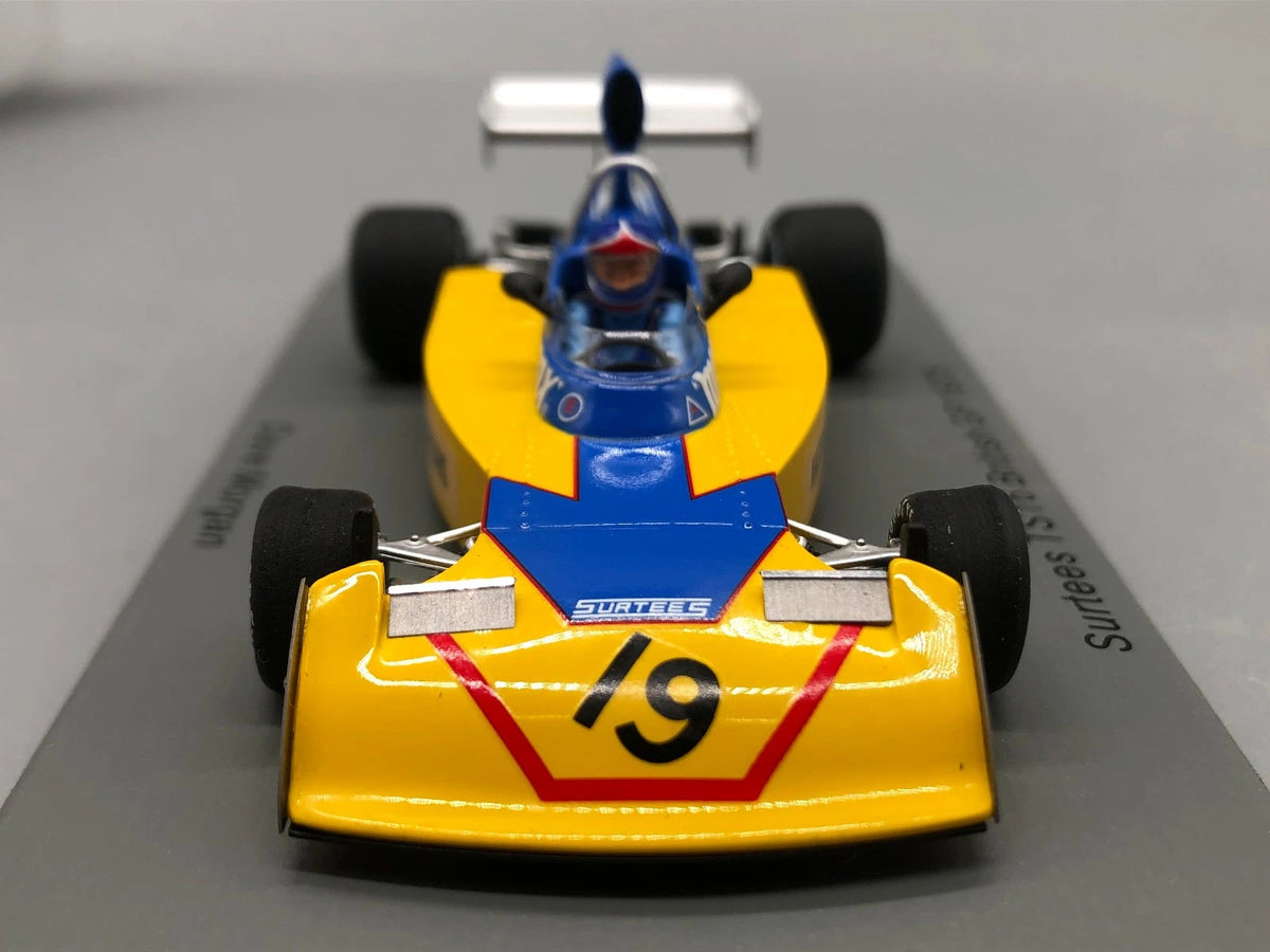 Modellautos 1:43 Spark Surtees TS16 Formel1 Morgan #19 mit OVP