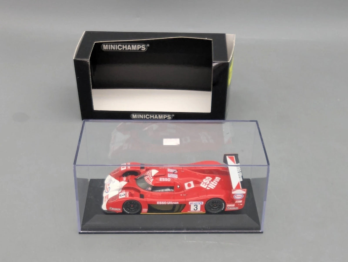 Modellautos 1:43 Minichamps Toyota GT-One Esso Zweiter 24h Le Mans 1999 #3 OVP
