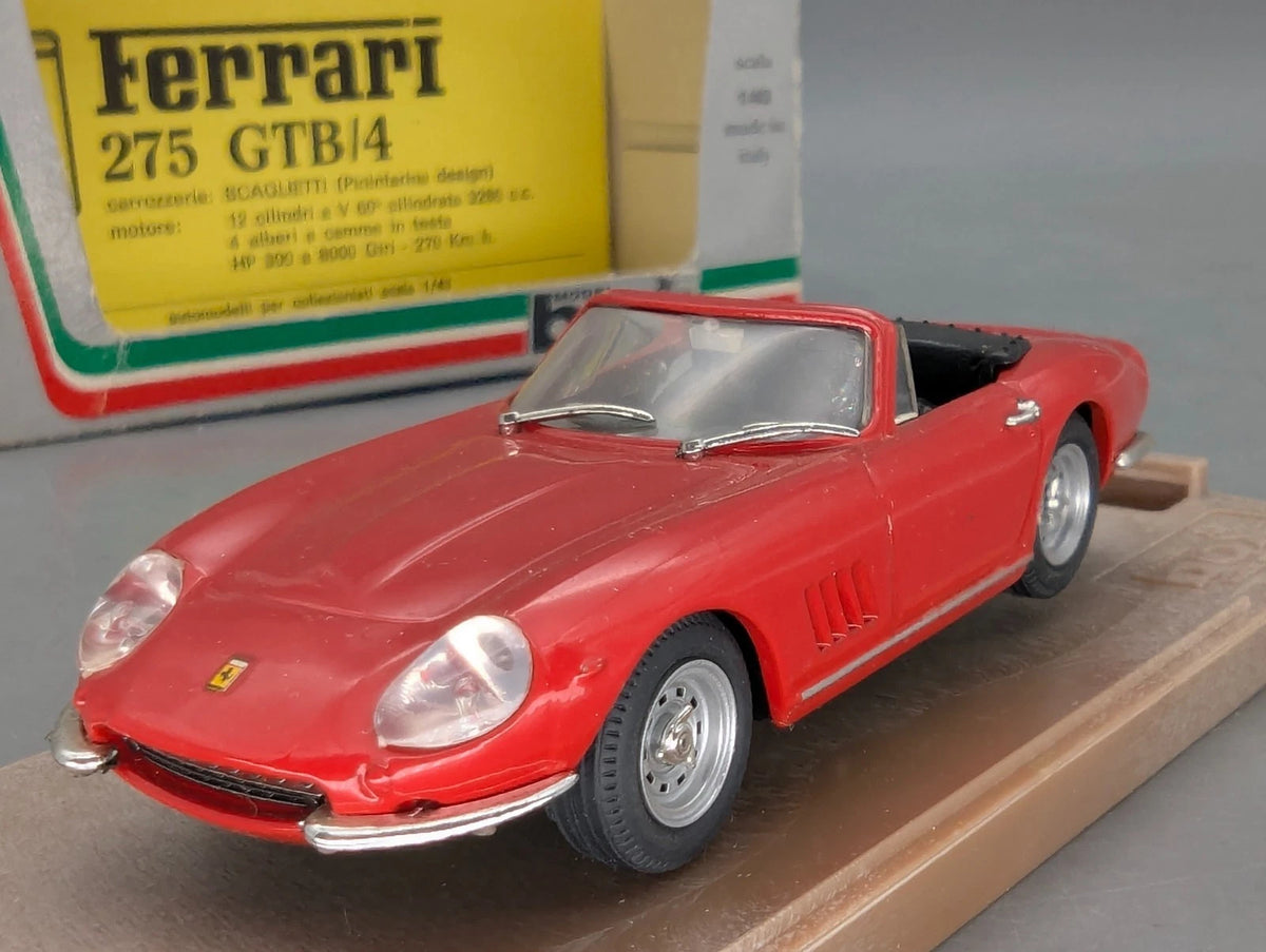 Modellautos 1:43 Box Model 8417 Ferrari 275 GTB/4 Stradale Rot mit OVP