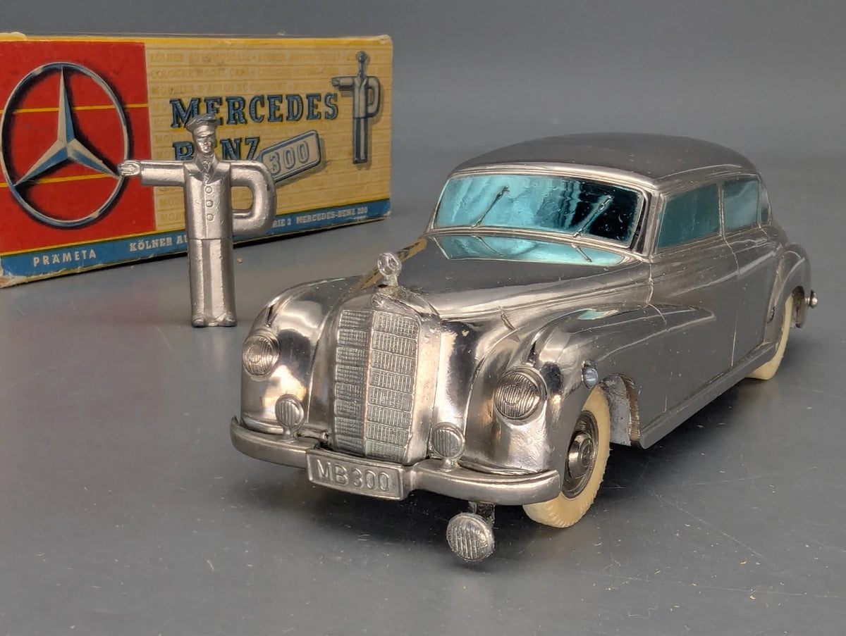 Modellautos ca. 1:43  Prämeta Köln Mercedes Benz 300 Chrom mit Schlüssel und OVP