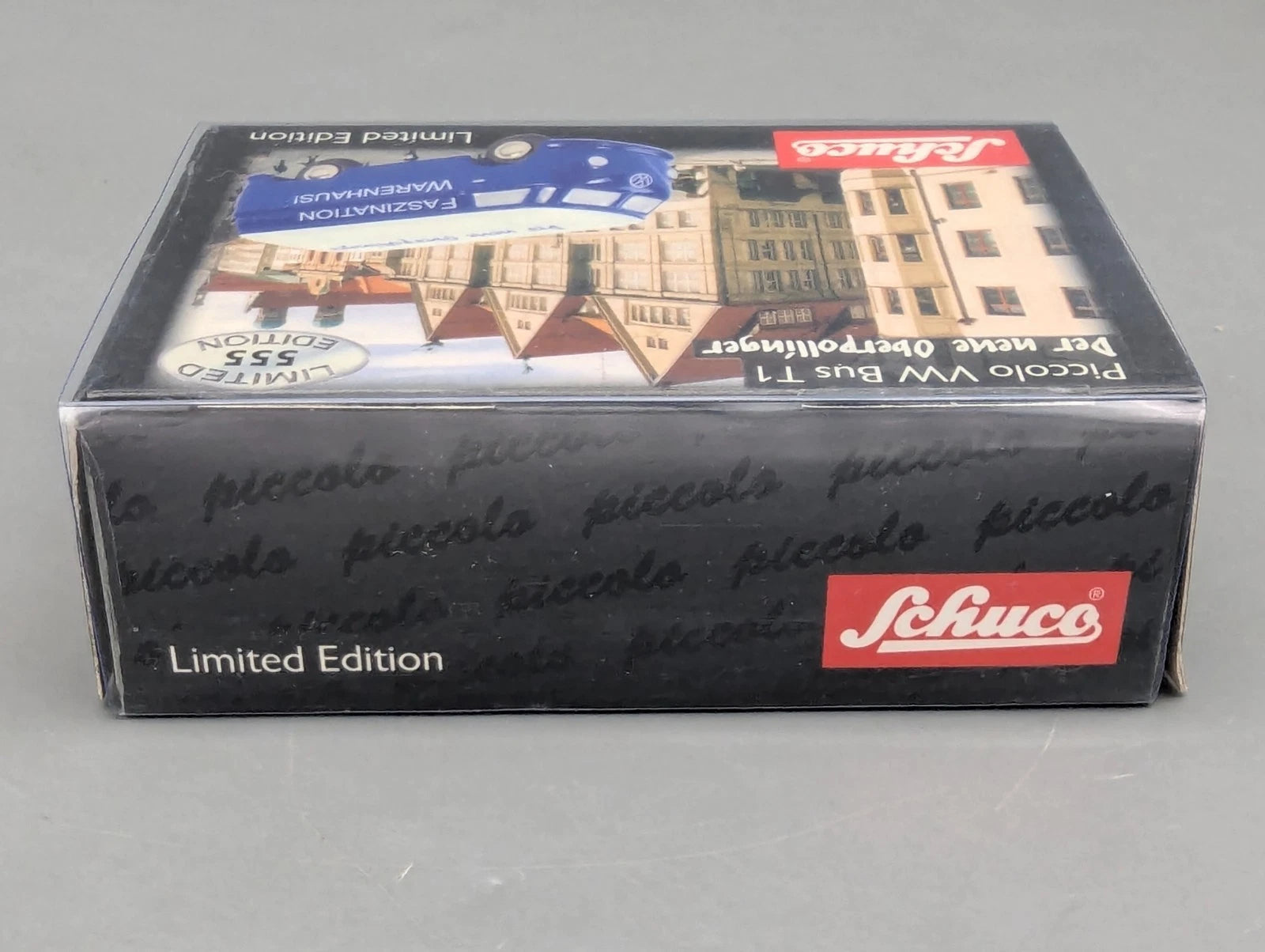 Modellautos 1:90 Schuco Piccolo Volkswagen VW Bus T1 Der neue Oberpollinger OVP