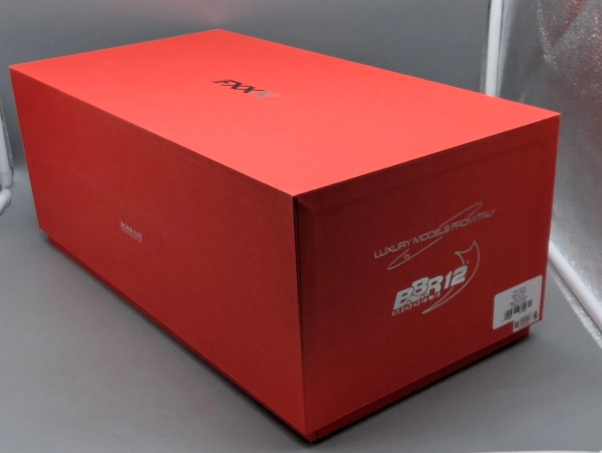 Modellautos 1:12 BBR Ferrari FXX-K Car #10 Fuji White Matt Ltd 05/10 Vitrine OVP