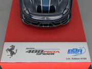 Modellautos 1:43 BBR Concept43 Ferrari 488 Pista Spider RHD Blu P. Ltd 01/20 OVP