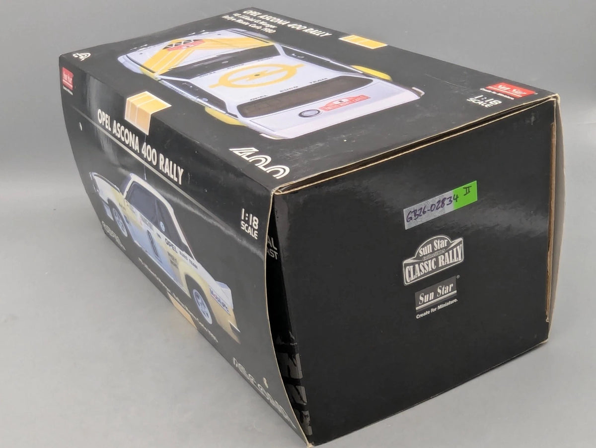 Modellautos 1:18 Sun Star Opel Ascona 400 Rallye Monte Carlo 1980 #8 mit OVP
