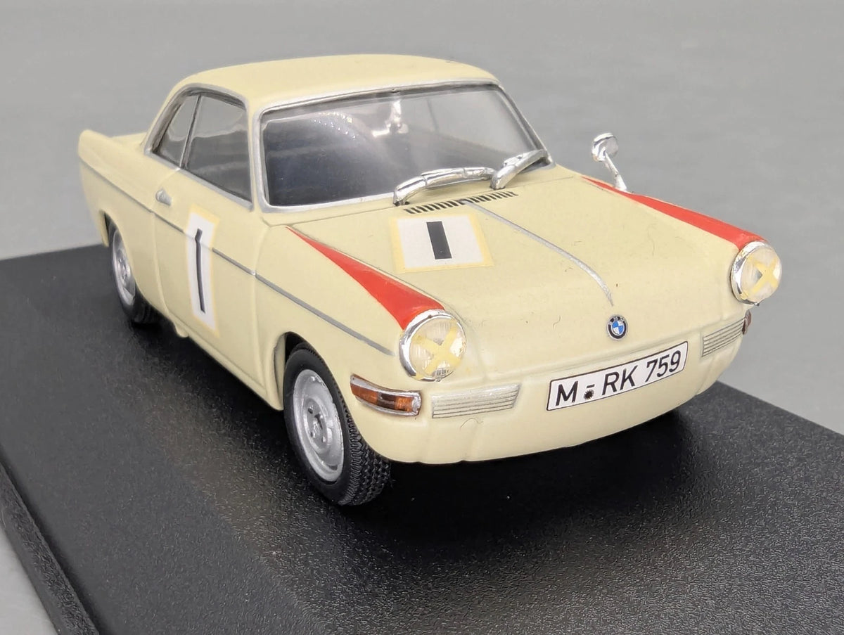 Modellautos 1:43 Minichamps BMW 700 Sport Silverstone 1961 #1 Herbert Linge  OVP