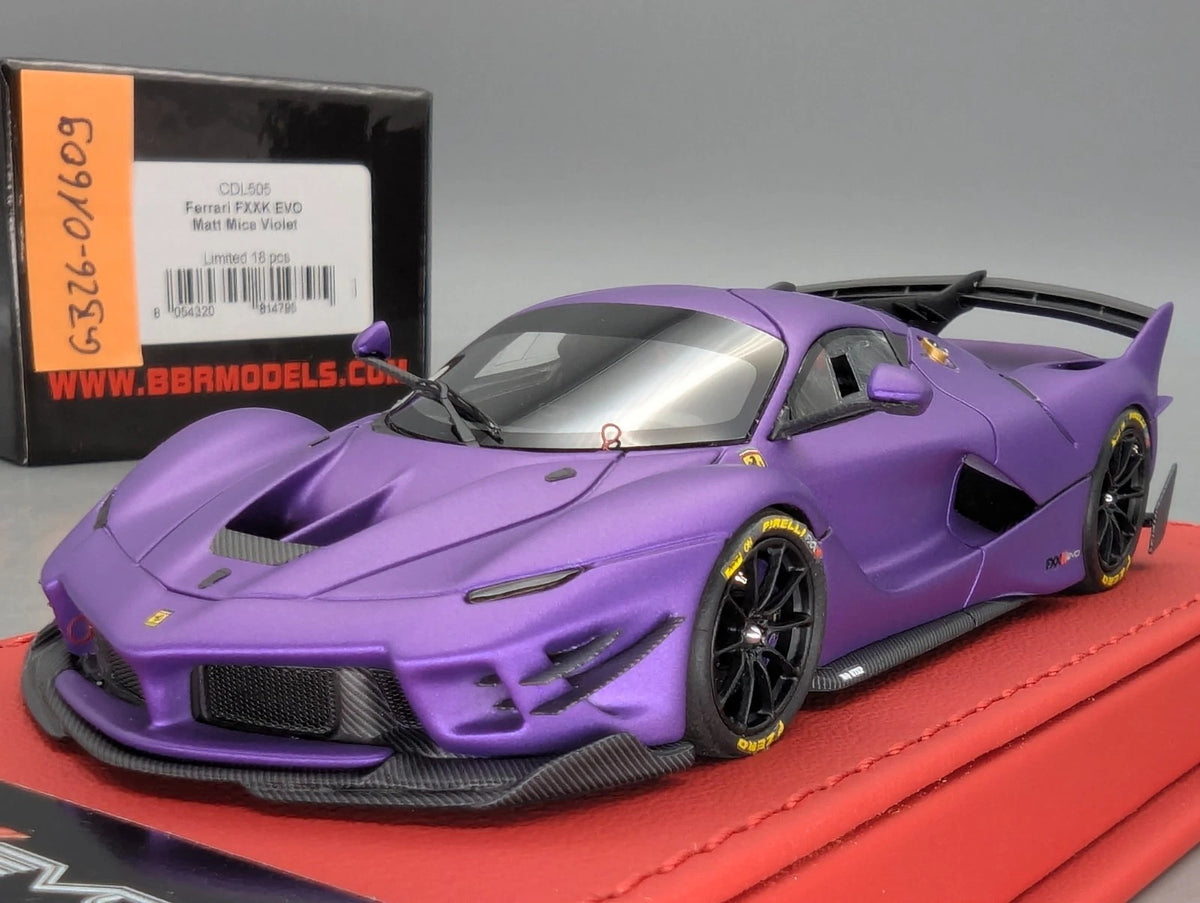 Modellautos 1:43 BBR Executive Calsito Ferrari FXX-K EVO Matt Mica Ltd 01/18 OVP