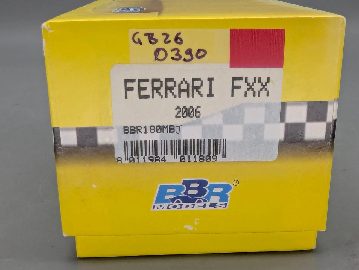 Modellautos 1:43 BBR Ferrari FXX  2006 Black Matt mit Vitrine OVP