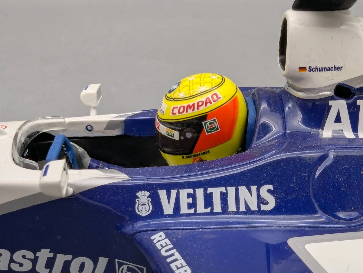 Modellautos 1:18 Minichamps Williams BMW F1 FW22 2000 #5 Launch Car OVP