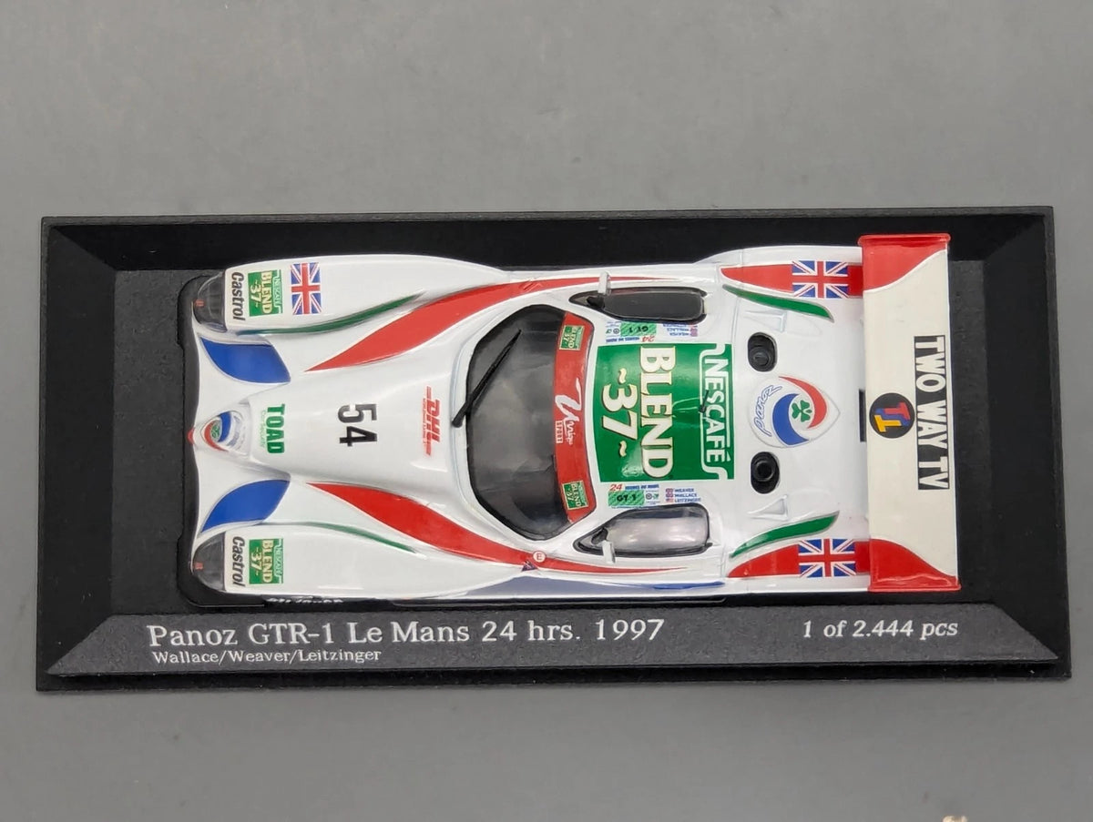 Modellautos 1:43 Action Panoz GTR-1 24h Le Mans 1997 Team DPR #54 mit OVP