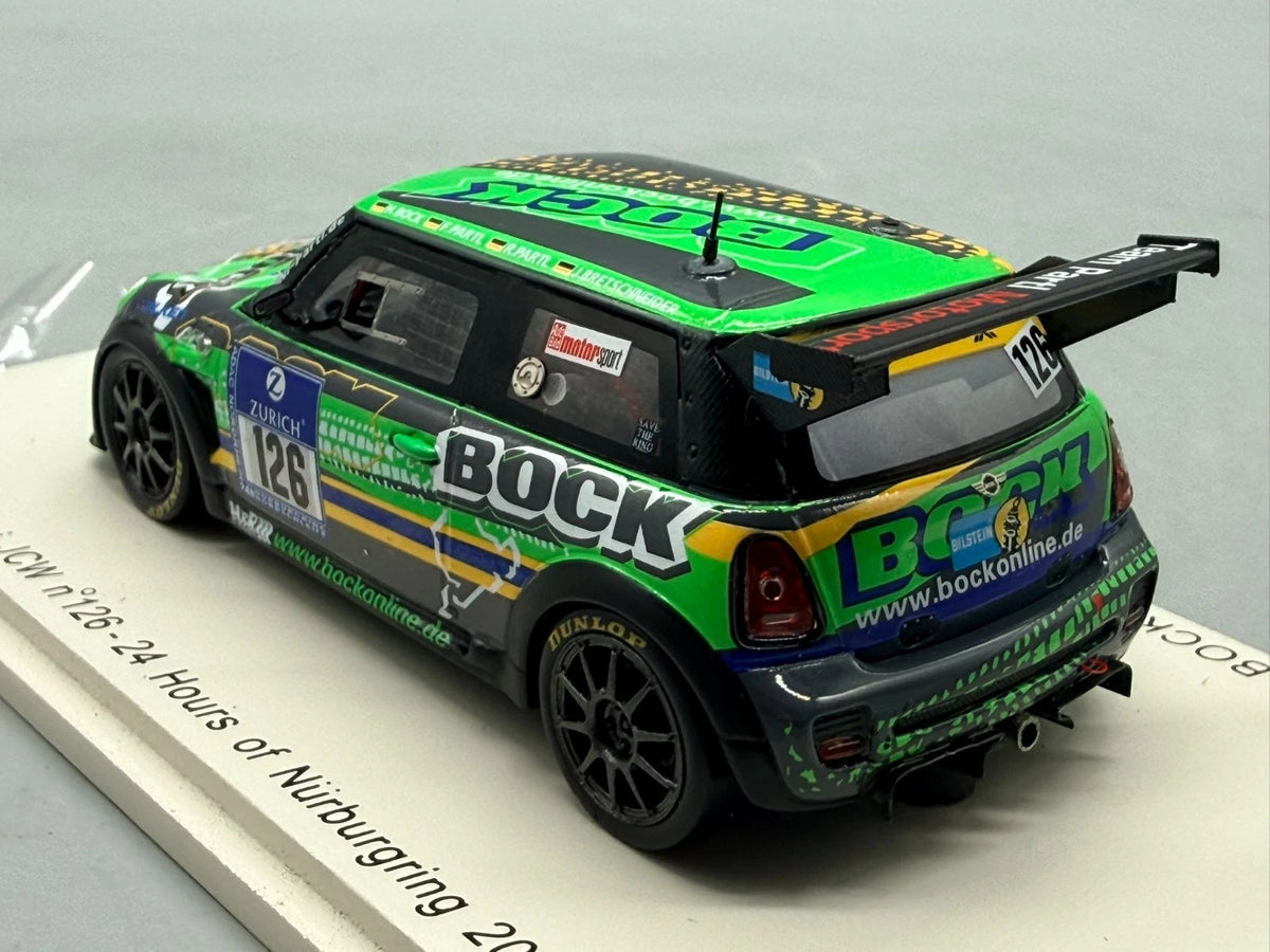 Modellautos 1:43 Spark Mini JCW #126 24h Nürburgring 2013 + OVP