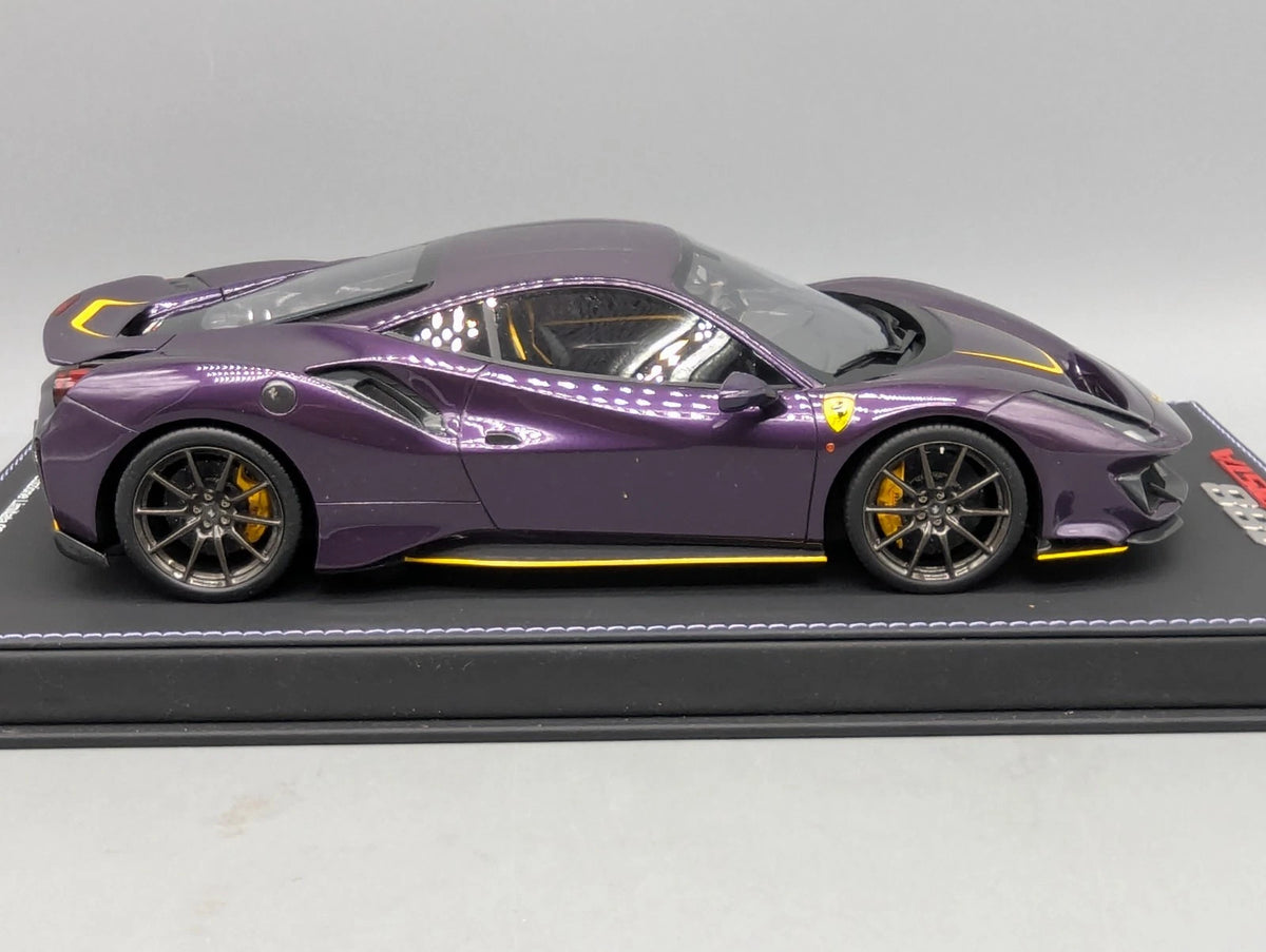 Modellautos 1:18 BBR CALSITO Ferrari 488 Pista Dubai Ltd 09/20 Stck in OVP