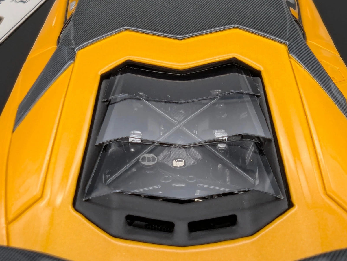 Eidolon Make Up 1:43 Lamborghini Aventador LP760-2 Engine Set Oakley Gelb OVP