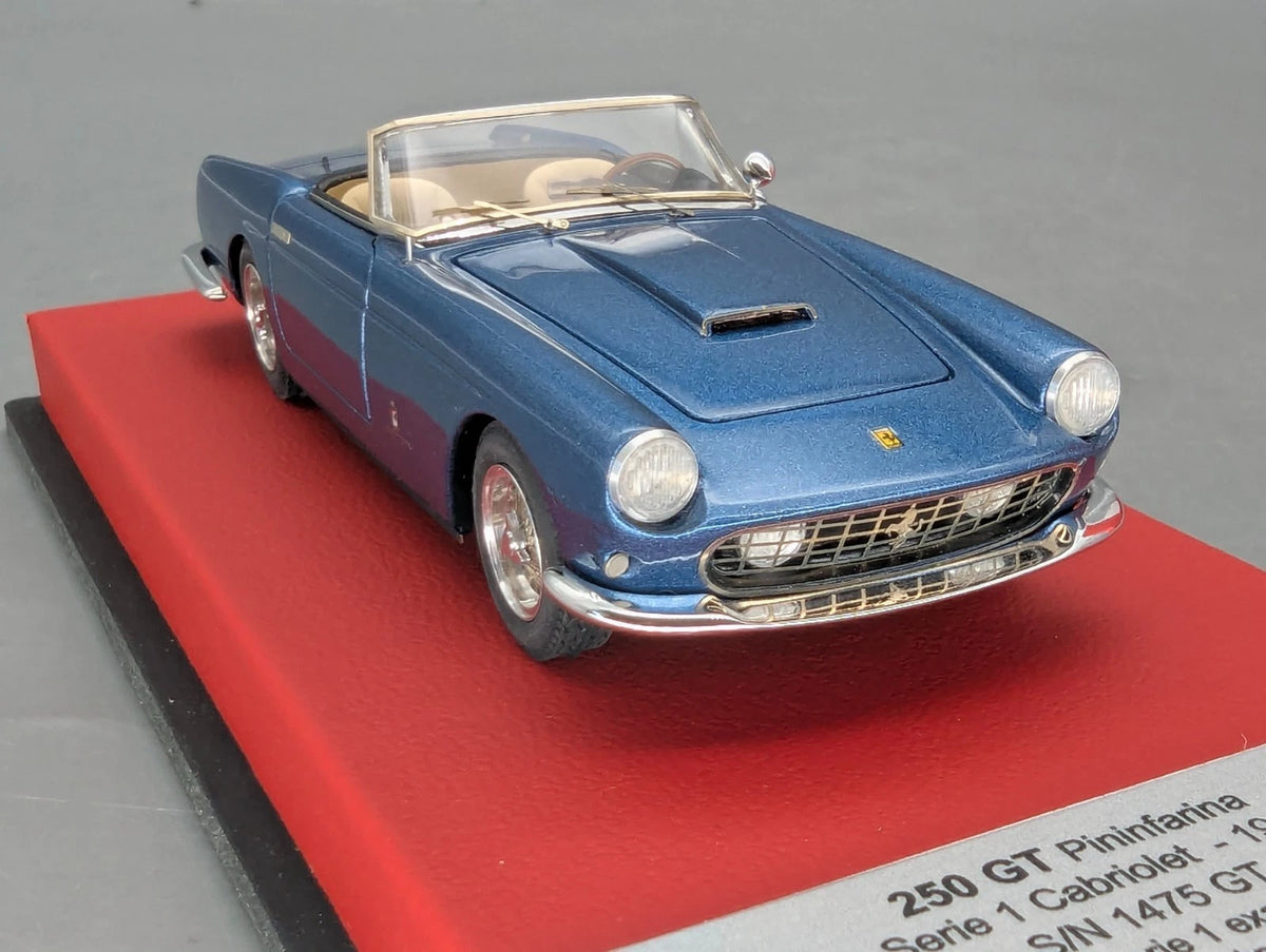 Modellautos 1:43 BBR Ferrari 250 GT Pininfarina Cabrio 1960 S/N 1475GT 01/20 OVP