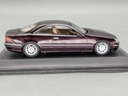 Modellautos 1:43 Minichamps Mercedes Benz CL 500 Dunkel-Violett/Rot Dealer OVP