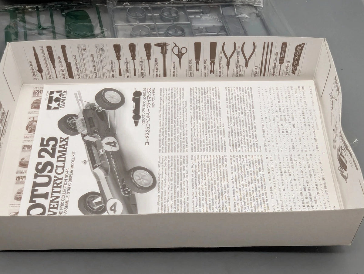 Modellautos Bausatz 1:20 Tamiya Lotus 25 Coventry Climax mit OVP