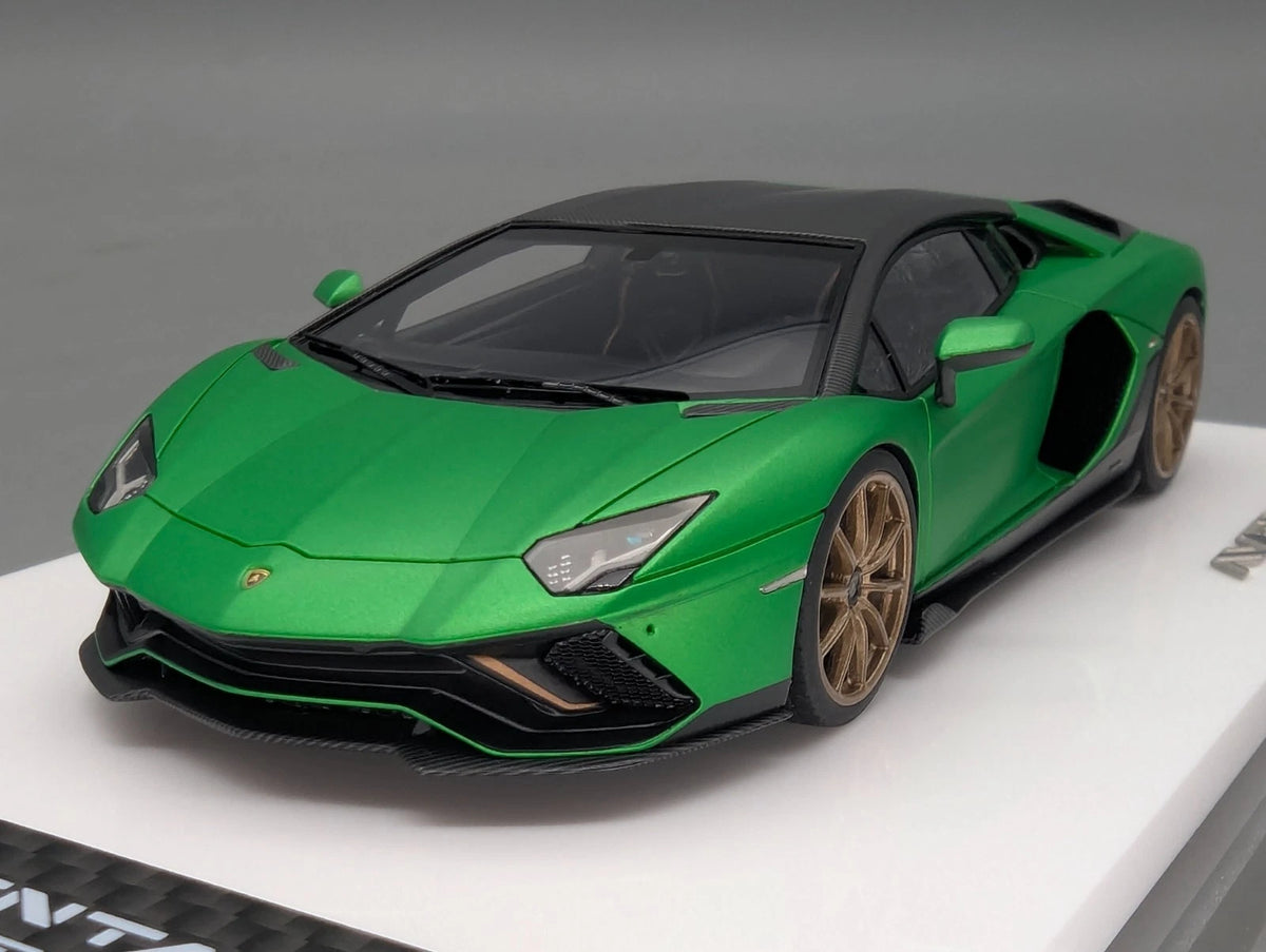 Eidolon Make Up 1:43 Lamborghini Aventador LP780-4 Ultimae 2021 Verde 46/60 OVP