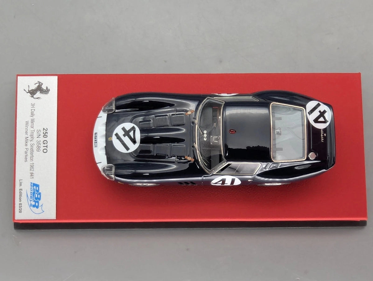 Modellautos 1:43 BBR Ferrari 250 GTO WINNER 3h 1962 Ltd 03/20 #41 Parkes mit OVP
