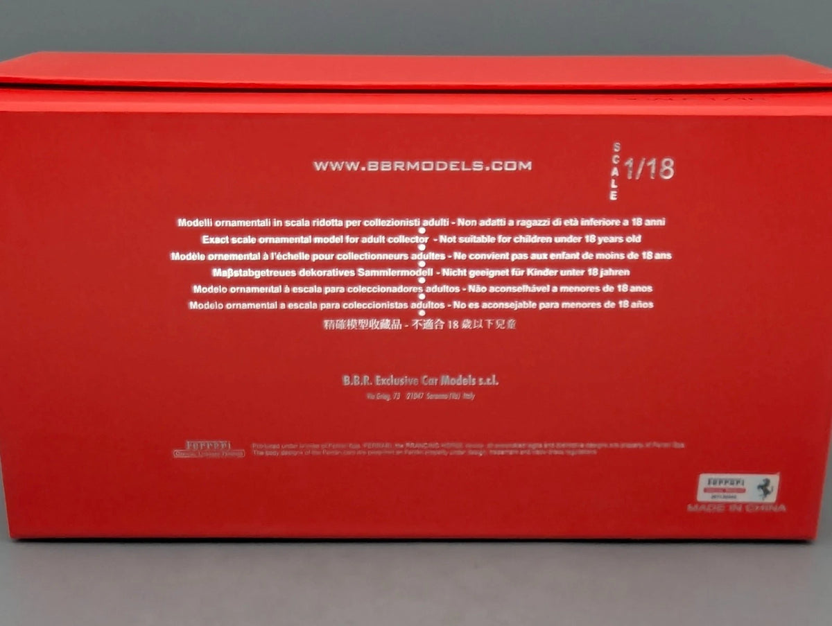 Modellautos 1:18 BBR Ferrari LaFerrari Red SF90 Matt Ltd 14/18 mit Vitrine OVP