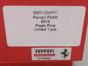 Modellautos 1:12 BBR Ferrari FXX-K 2014 Flash Pink Ltd 01/01 Vitrine OVP