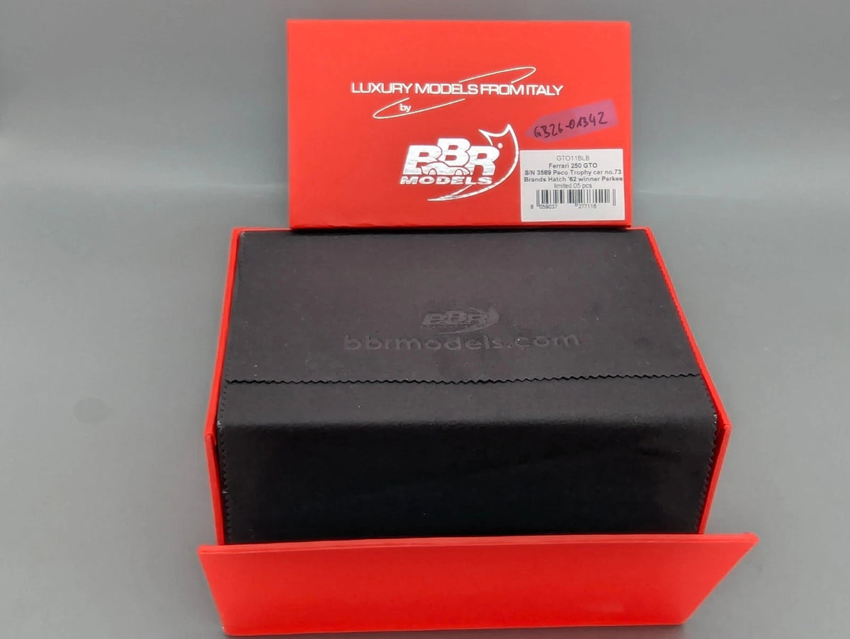 Modellautos 1:43 BBR Ferrari 250 GTO WINNER BH 1962 Ltd 01/05 #73 Parkes mit OVP