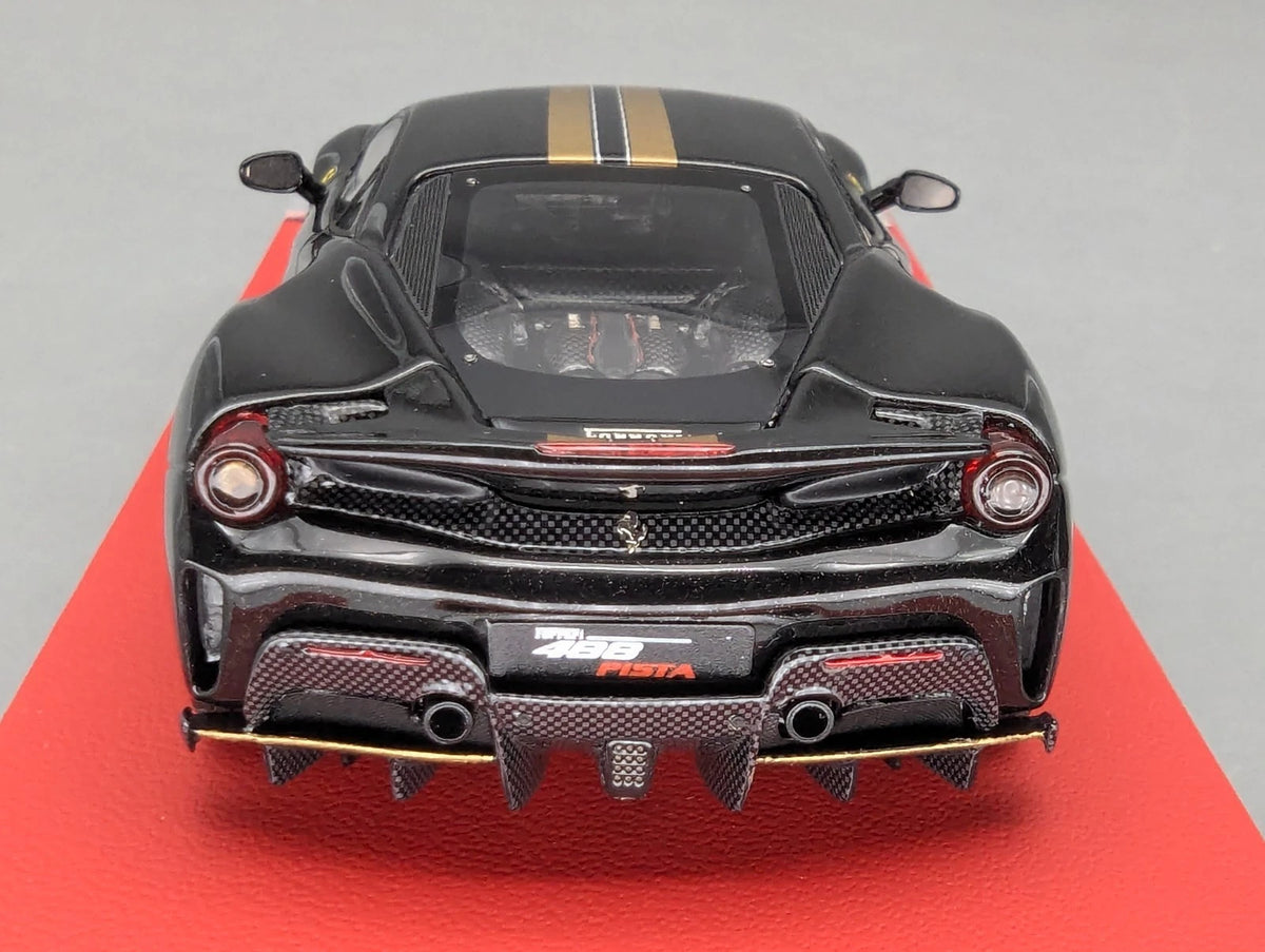 Modellautos 1:43 BBR Concept43 Ferrari 488 Pista RHD 2019 Nero St. Ltd 01/20 OVP