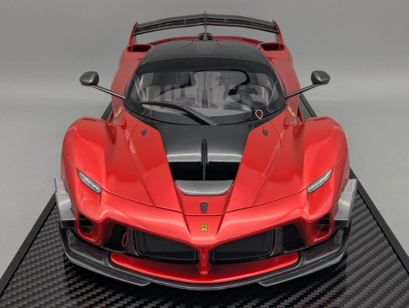 Modellautos 1:12 BBR Ferrari FXX-K EVO Gloss F1 2007B Red Ltd 00/10 Vitrine OVP