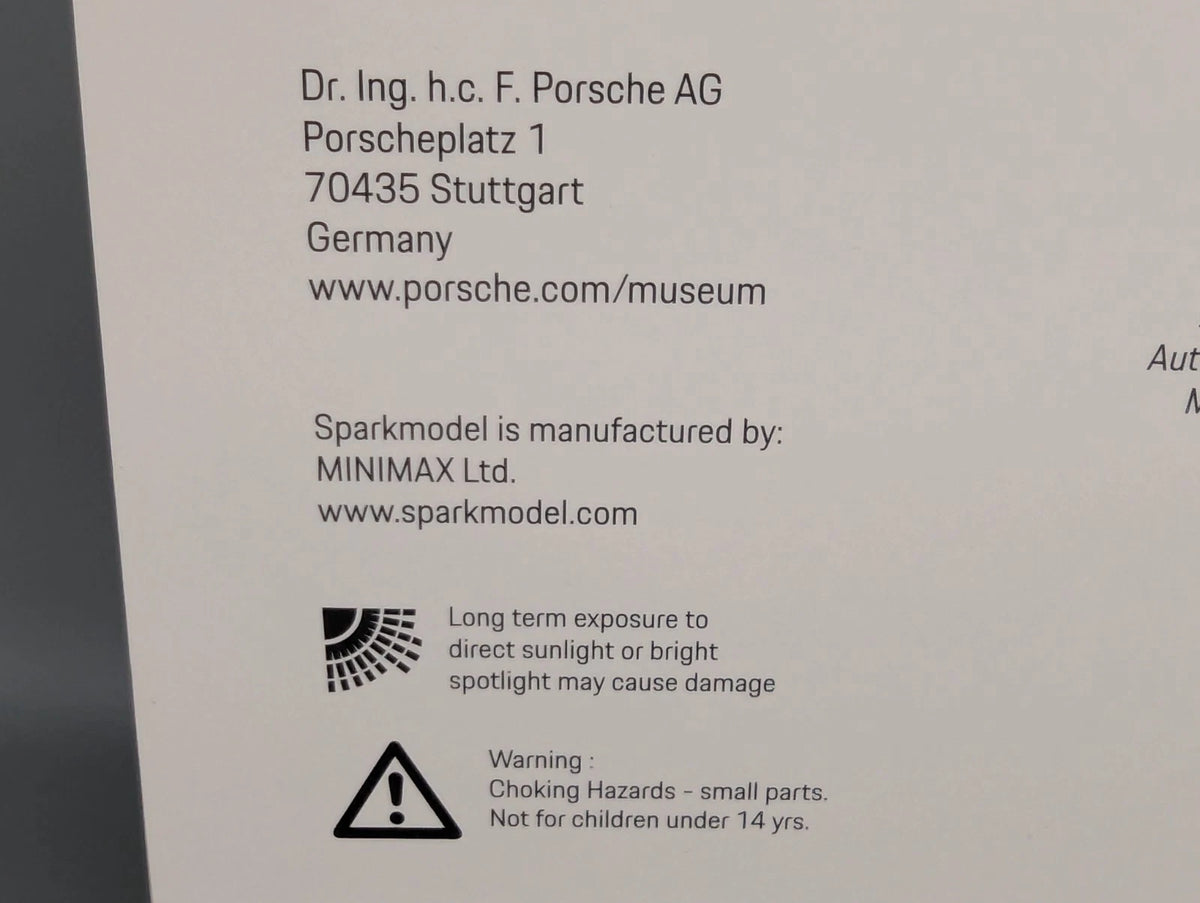 Modellautos 1:18 Spark Porsche 911 GT3 R WINNER 12h Sebring 2021 Pfaff #9 OVP