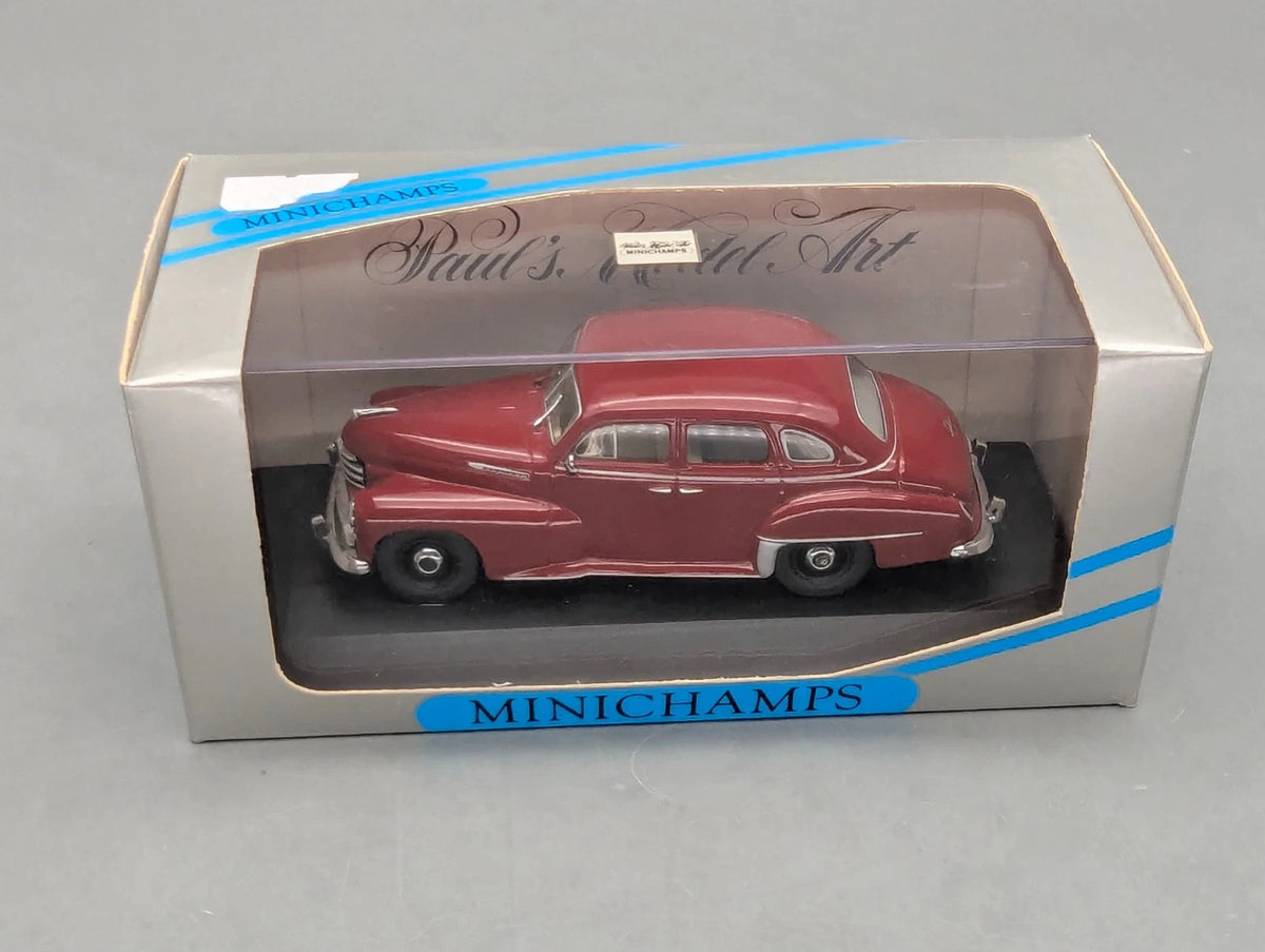 Modellautos 1:43 Minichamps Opel Kapitän 1951 Rot mit OVP