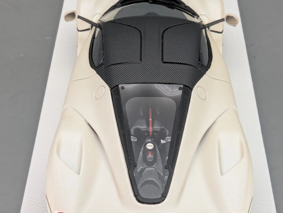 Modellautos 1:43 BBR Concept43 Ferrari LaFerrari Matt Italian Weiß Ltd 01/10 OVP