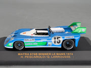 Modellautos 1:43 IXO Matra 670 WINNER  24h Le Mans 1972 #15 Hill Pescarolo