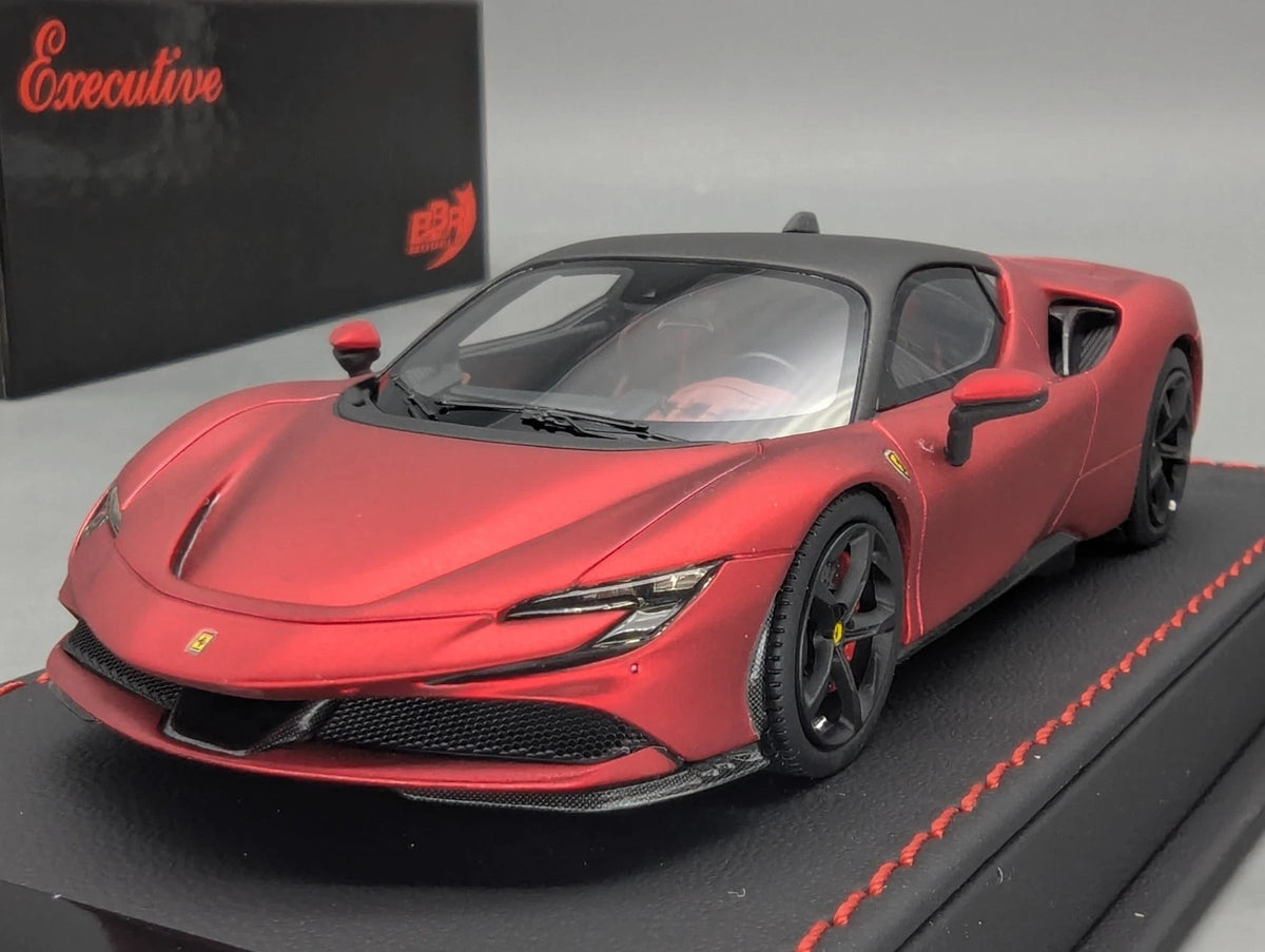 Modellautos 1:43 BBR Executive Calsito Ferrari SF90 Stradale M Red Ltd 11/15 OVP