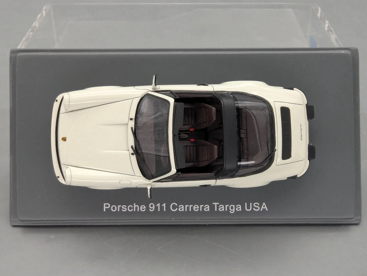 Modellautos 1:43 Neo Scale Models 43246 Porsche 911 Carrera Targa USA Weiß OVP