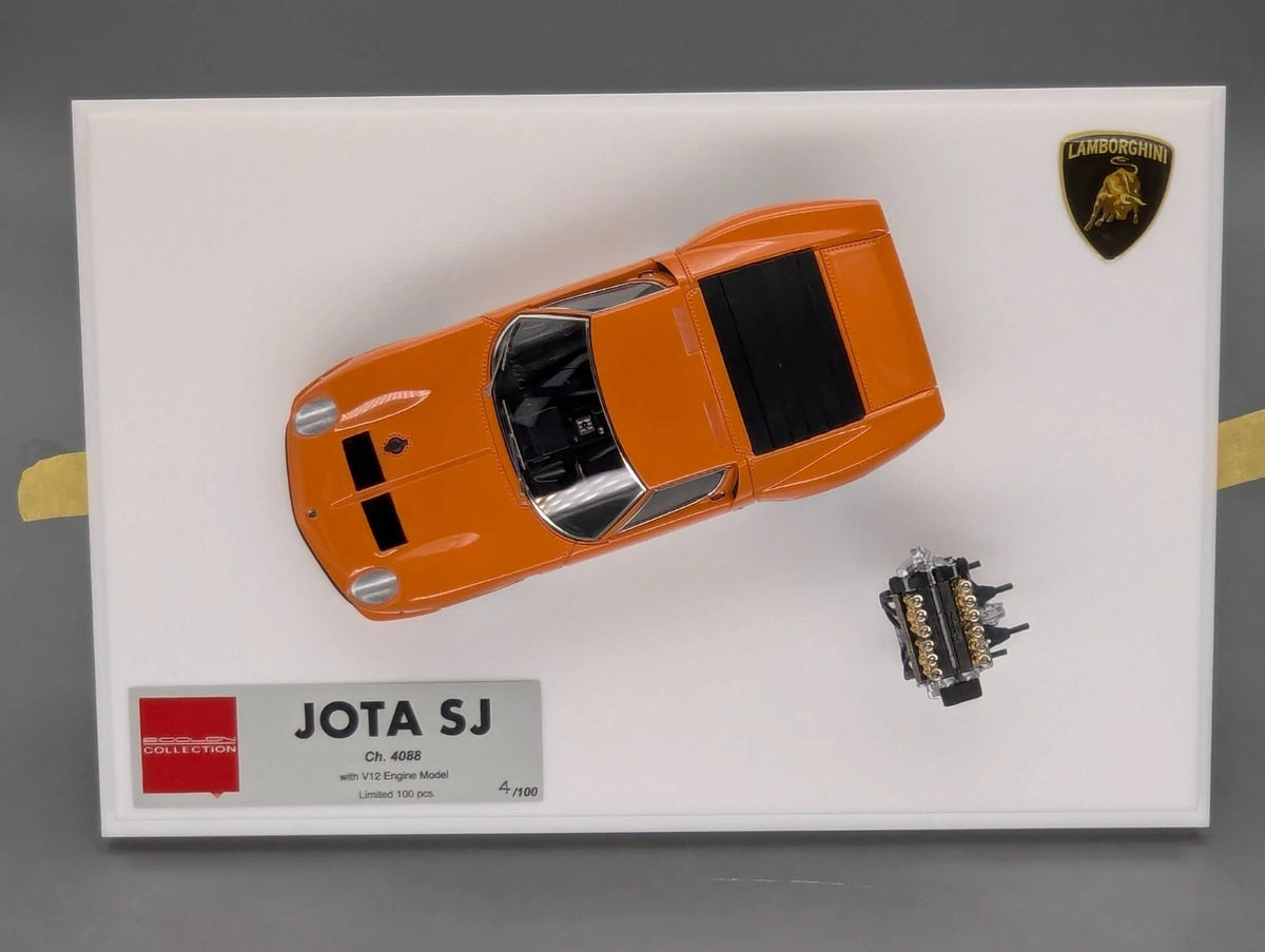 Eidolon Make Up 1:43 Lamborghini Jota SJ Orange Engine Set Ltd 4/100 mit OVP