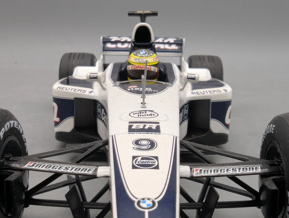 Modellautos 1:18 Minichamps Williams BMW F1 FW22 2000 #9 R Schumacher Dealer OVP