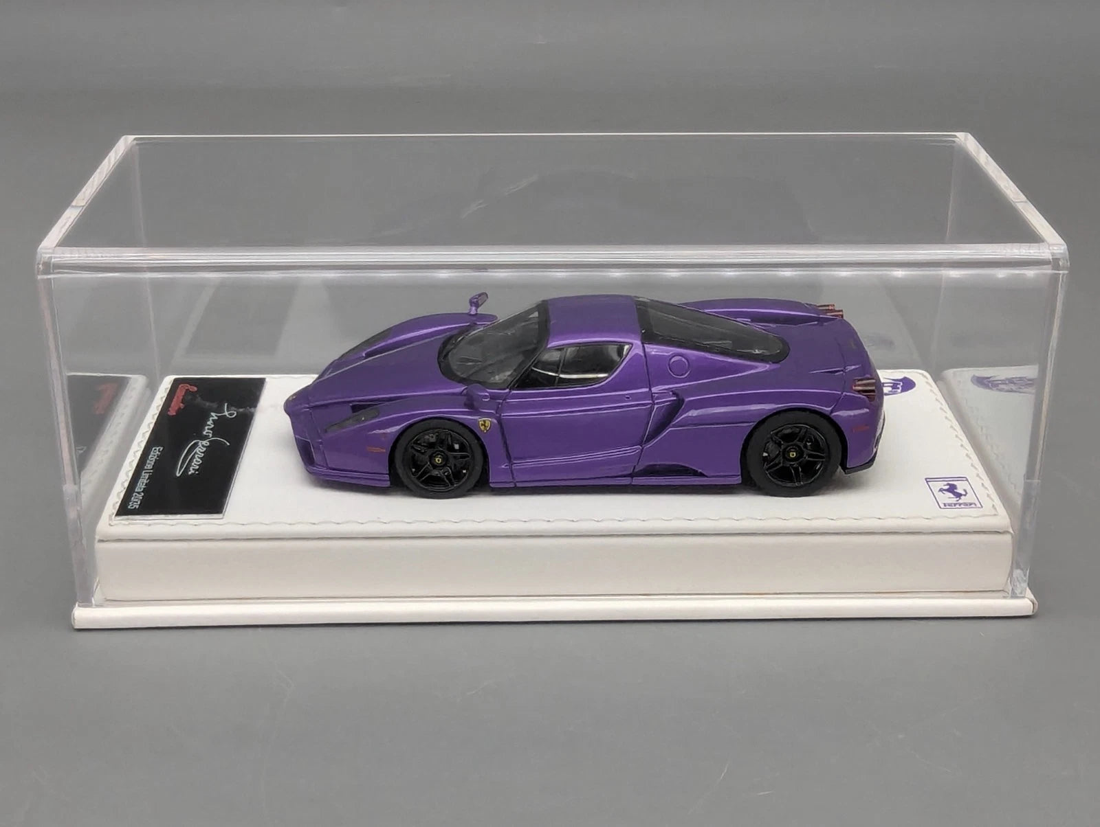 Modellautos 1:43 BBR Executive Calsito Ferrari Enzo Mica Violet Gl Ltd 20/35 OVP