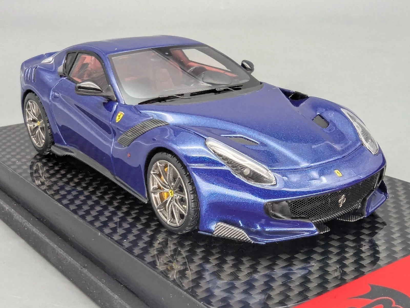 Modellautos 1:43 BBR Concept43 Ferrari F12 TDF Tour de France Blue Ltd 06/10 OVP