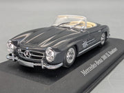 Modellautos 1:43 Minichamps Mercedes Benz 300 SL Graphitgrau Roadster Dealer OVP