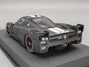 Modellautos 1:43 BBR Ferrari FXX  2006 Black Matt Ltd 19/20 mit Vitrine und OVP