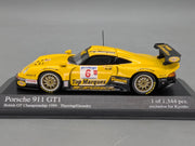 Modellautos 1:43 Minichamps Porsche 911 GT1 British GTC 1999 #6 mit OVP