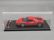 Modellautos 1:43 BBR Concept43 Ferrari 296 GTB Rosso Corsa 322 Ltd 222/300 OVP